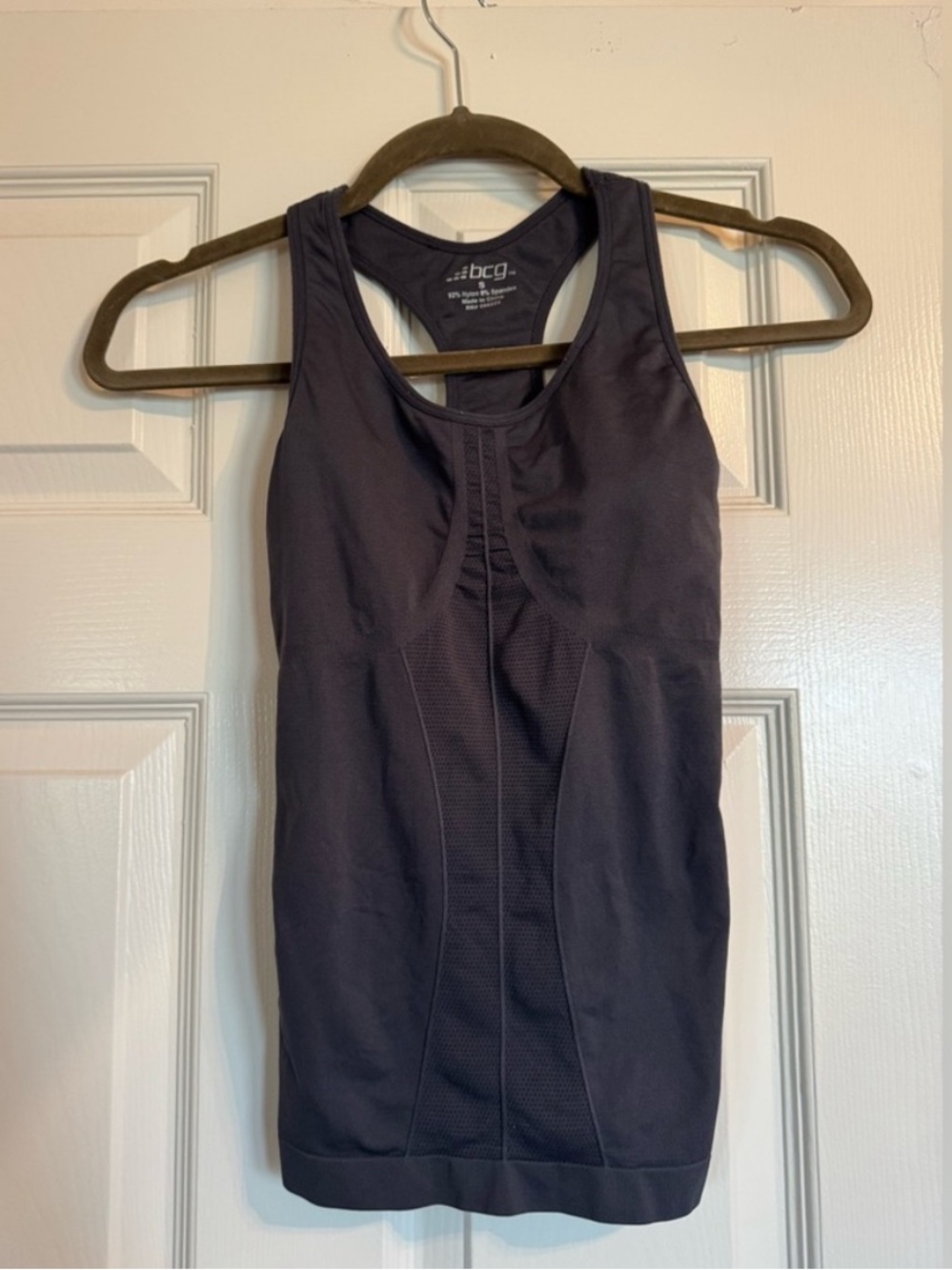 bcg Charcoal Racerback Athletic Tank Top